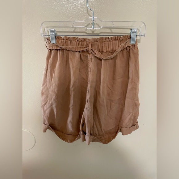 ✨Lucky Brand PaperBag Brown Shorts Size S - Picture 7 of 9